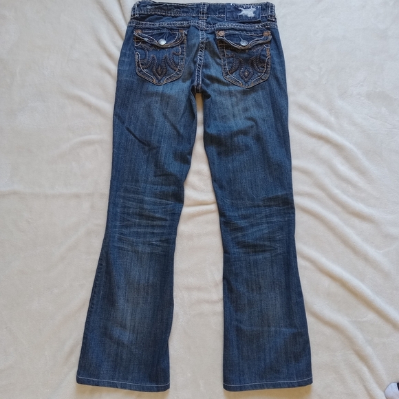 MEK Denim Anchorage Lowrise Bootcut Jeans size 27 - Picture 5 of 8